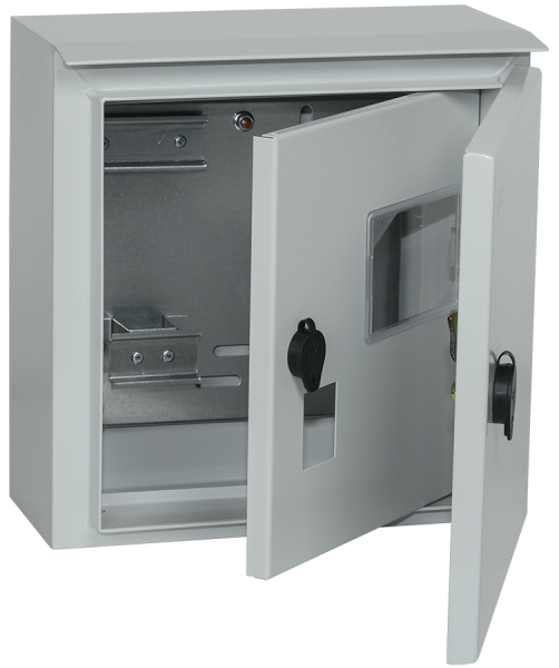 Корпус ЩУ-1/1-1 310*300*150мм серый IP54 IEK 