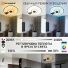 купить Светильник настенно-потолочный свд 80Вт RGB круг белый/хром  пульт ДУ Estares музыкальная, API в Чебоксарах Светильник настенно-потолочный свд 80Вт RGB круг белый/хром  пульт ДУ Estares музыкальная, API