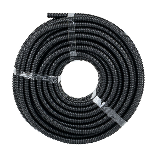 купить Труба гофра 16мм ПНД легкая 100м EKF черный в Чебоксарах Труба гофра 16мм ПНД легкая 100м EKF черный