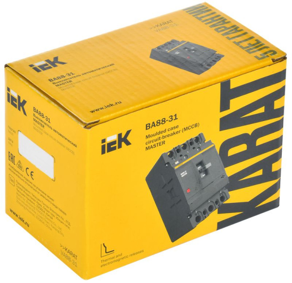 купить Автомат 3Р 32А 25кА ВА88-31 MASTER IEK  в Чебоксарах Автомат 3Р 32А 25кА ВА88-31 MASTER IEK