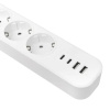 купить Удлинитель 5-мест 1,5м ПВС 3*1,5 белый выкл EKF  2USB 2,4А+2USBtype-С в Чебоксарах Удлинитель 5-мест 1,5м ПВС 3*1,5 белый выкл EKF  2USB 2,4А+2USBtype-С