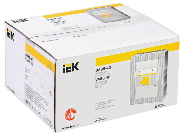 купить Автомат 3Р 400А 35кА ВА88-40 IEK  в Чебоксарах Автомат 3Р 400А 35кА ВА88-40 IEK