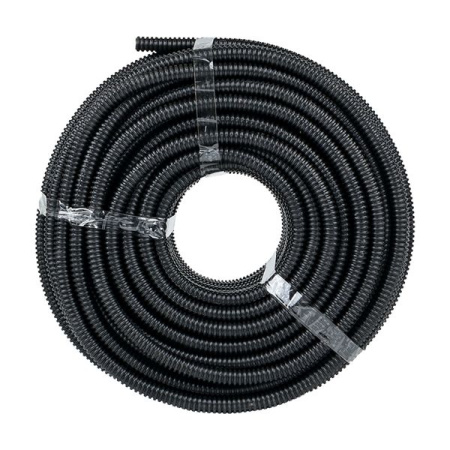 купить Труба гофра 16мм ПНД легкая 100м EKF черный в Чебоксарах Труба гофра 16мм ПНД легкая 100м EKF черный