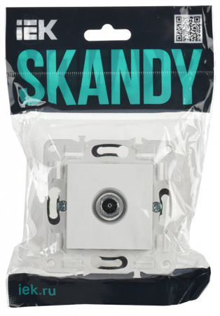 купить SKANDY Роз. TV оконечная SK-A12W арк. бел. IEK в Чебоксарах SKANDY Роз. TV оконечная SK-A12W арк. бел. IEK
