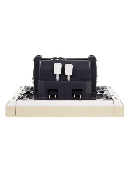 купить Фортепиано ваниль выключатель 1кл скрытая 10А IP20  в Чебоксарах Фортепиано ваниль выключатель 1кл скрытая 10А IP20