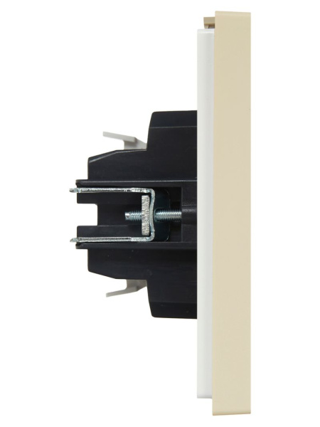 купить Фортепиано ваниль выключатель 2кл с подсветкой скрытая 10А IP20  в Чебоксарах Фортепиано ваниль выключатель 2кл с подсветкой скрытая 10А IP20