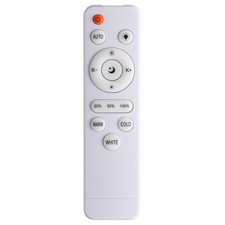 Светильник потолочный свд 72Вт 3000К-6000К 5000лм круг дерево/белый пульт ДУ Венге, IP43