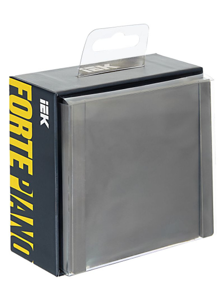 купить Фортепиано сталь выключатель 1кл скрытая 10А IP20  в Чебоксарах Фортепиано сталь выключатель 1кл скрытая 10А IP20