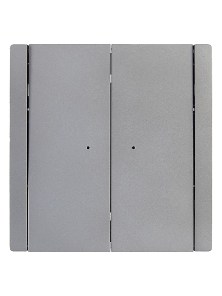 купить Фортепиано сталь переключатель 2кл с подсветкой скрытая 10А IP20  в Чебоксарах Фортепиано сталь переключатель 2кл с подсветкой скрытая 10А IP20