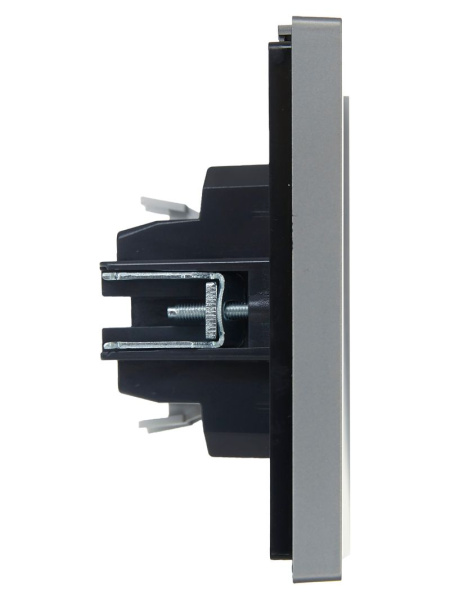 купить Фортепиано сталь переключатель 1кл скрытая 10А IP20  в Чебоксарах Фортепиано сталь переключатель 1кл скрытая 10А IP20