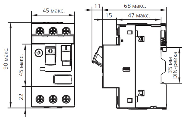 купить Автомат защиты двигателя 1,6-2,5А ВА-431 Schneider Electric в Чебоксарах Автомат защиты двигателя 1,6-2,5А ВА-431 Schneider Electric
