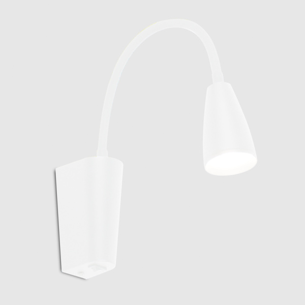 Светильник настенный (бра) 1*15Вт GU10 черный General гибкий