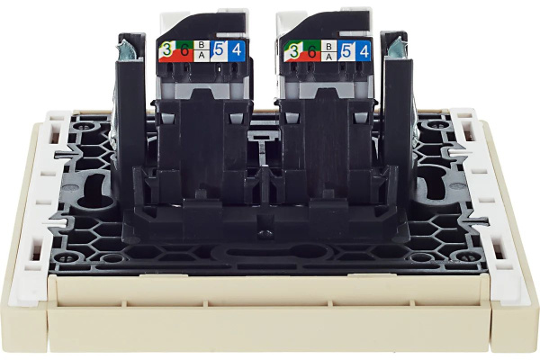 купить Фортепиано ваниль механизм RJ45 2x8(8) скрытая 2-ая  в Чебоксарах Фортепиано ваниль механизм RJ45 2x8(8) скрытая 2-ая