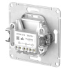 AtlasDesign карбон выключатель 2кл скрытая 10А IP20 быстрозажим.клем.  