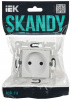 купить SKANDY Роз. без з/к/ш 10А SK-R02W арк. бел. IEK в Чебоксарах SKANDY Роз. без з/к/ш 10А SK-R02W арк. бел. IEK