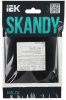 купить SKANDY Рамка 1-мест. SK-F01Bl черн. IEK в Чебоксарах SKANDY Рамка 1-мест. SK-F01Bl черн. IEK