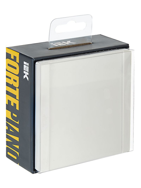 купить Фортепиано белый выключатель 1кл скрытая 10А IP20  в Чебоксарах Фортепиано белый выключатель 1кл скрытая 10А IP20