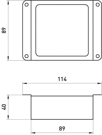 купить Светильник даунлайт свд 36Вт 4000К 3420лм квадрат металлик встраиваемый ЭРА 6х грильято в Чебоксарах Светильник даунлайт свд 36Вт 4000К 3420лм квадрат металлик встраиваемый ЭРА 6х грильято