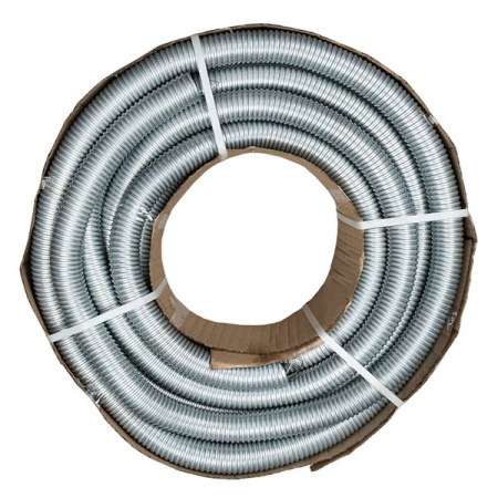 купить Металлорукав 38мм сталь IP00 Р3-ЦХ с протяжкой EKF 25м в Чебоксарах Металлорукав 38мм сталь IP00 Р3-ЦХ с протяжкой EKF 25м