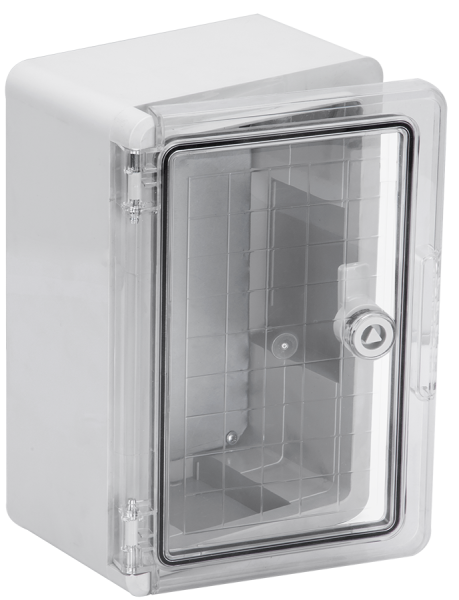 купить Корпус ЩМПп 350*250*150мм IP65 пластик серый IEK  в Чебоксарах Корпус ЩМПп 350*250*150мм IP65 пластик серый IEK