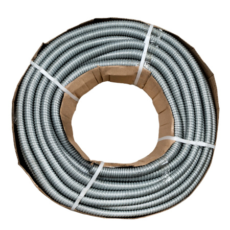 купить Металлорукав 25мм сталь IP00 Р3-ЦХ с протяжкой EKF  в Чебоксарах Металлорукав 25мм сталь IP00 Р3-ЦХ с протяжкой EKF