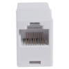 купить Переходник RJ45 8(8) Cat5e белый  в Чебоксарах Переходник RJ45 8(8) Cat5e белый