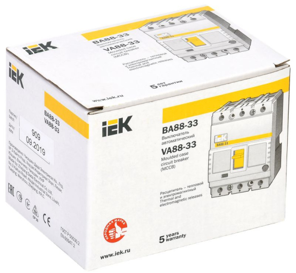 купить Автомат 3Р 40А 35кА  IEK в Чебоксарах Автомат 3Р 40А 35кА  IEK