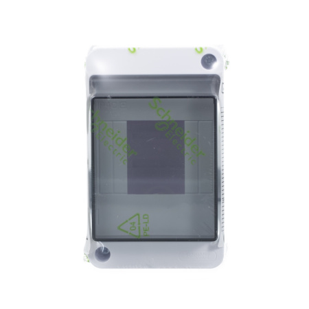 Бокс 4мод навесной белый прозрачная дверь IP40 Easy9 Schneider Electric