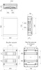 Бокс 24мод навесной белый белая дверь IP41 ЩРН-П ЭРА COMFORT