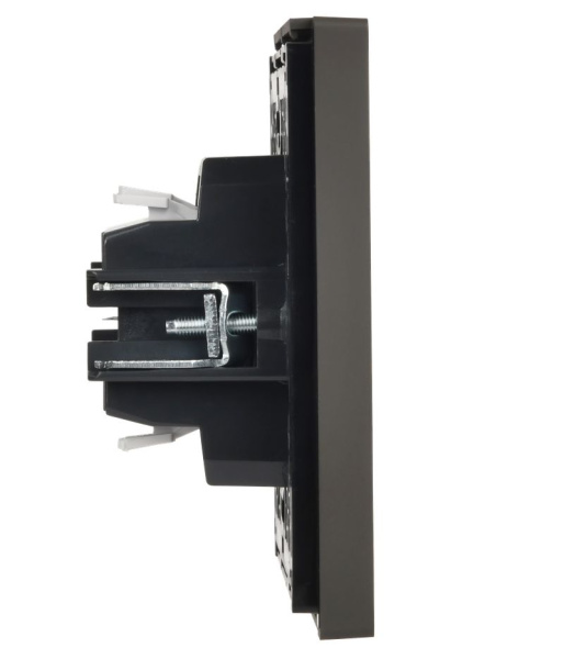 купить Фортепиано серый выключатель кнопочный 1кл скрытая 10А IP20  в Чебоксарах Фортепиано серый выключатель кнопочный 1кл скрытая 10А IP20