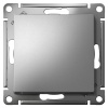 AtlasDesign сталь переключатель 1кл скрытая 10А IP20 