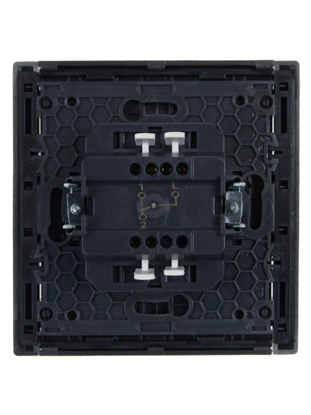 купить Фортепиано сталь переключатель 1кл скрытая 10А IP20  в Чебоксарах Фортепиано сталь переключатель 1кл скрытая 10А IP20