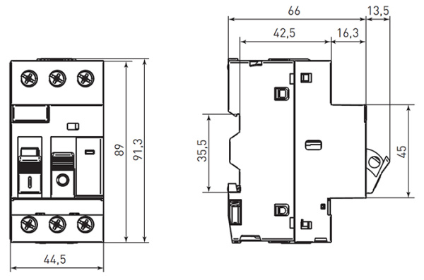 купить Автомат защиты двигателя 17-23А АПД-32 EKF PROxima в Чебоксарах Автомат защиты двигателя 17-23А АПД-32 EKF PROxima