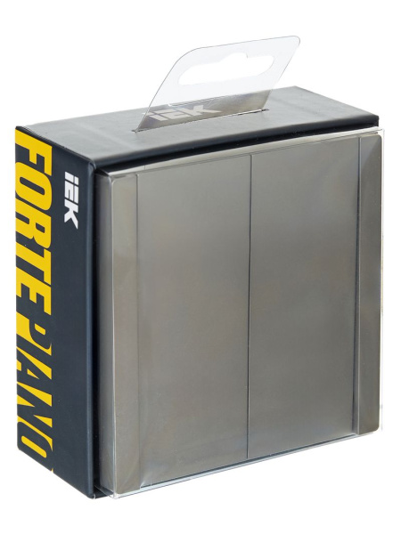 купить Фортепиано сталь переключатель 2кл скрытая 10А IP20  в Чебоксарах Фортепиано сталь переключатель 2кл скрытая 10А IP20