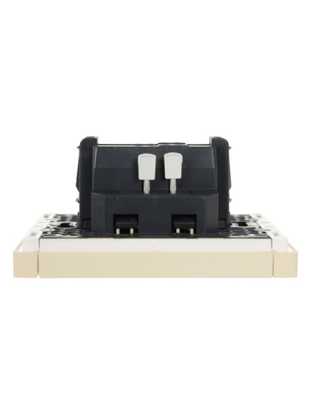 купить Фортепиано ваниль выключатель 1кл с подсветкой скрытая 10А IP20  в Чебоксарах Фортепиано ваниль выключатель 1кл с подсветкой скрытая 10А IP20