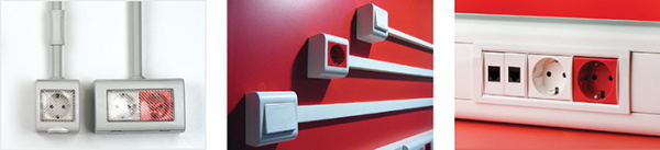 Вива белый заглушка кабель-канал 1модуль