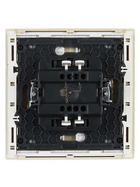 купить Фортепиано ваниль переключатель 1кл с подсветкой скрытая 10А IP20  в Чебоксарах Фортепиано ваниль переключатель 1кл с подсветкой скрытая 10А IP20