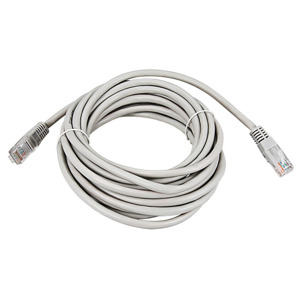 купить Патч-корд RJ45 8(8)-RJ45 8(8) Cat5e 7м серый  в Чебоксарах Патч-корд RJ45 8(8)-RJ45 8(8) Cat5e 7м серый