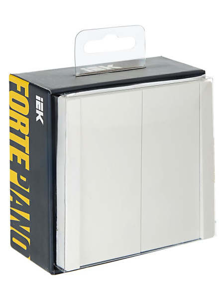 купить Фортепиано белый выключатель 2кл скрытая 10А IP20  в Чебоксарах Фортепиано белый выключатель 2кл скрытая 10А IP20