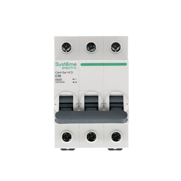 Автомат 3Р 50А C 4,5кА City9 Systeme Electric 