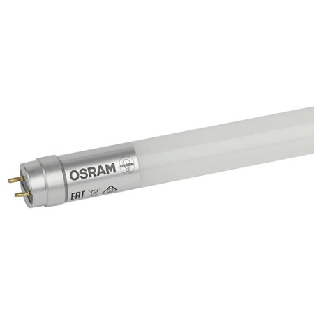 купить Лампа свд G13 Т8 1500мм 20Вт 6500К 1800лм матовая Osram подкл-е с двух стор в Чебоксарах Лампа свд G13 Т8 1500мм 20Вт 6500К 1800лм матовая Osram подкл-е с двух стор