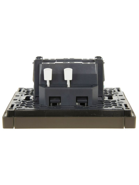 купить Фортепиано серый переключатель перекрестный 1кл скрытая 10А IP20  в Чебоксарах Фортепиано серый переключатель перекрестный 1кл скрытая 10А IP20